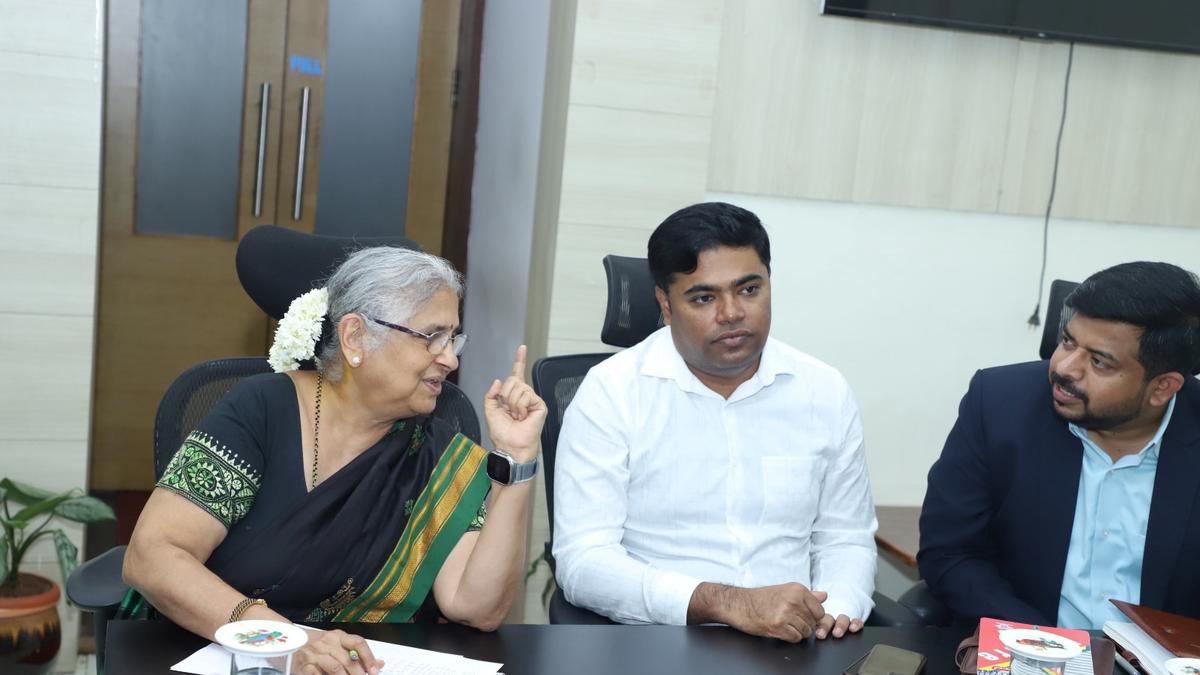 Sudha Murthy chooses Vijayapura as nodal district for development