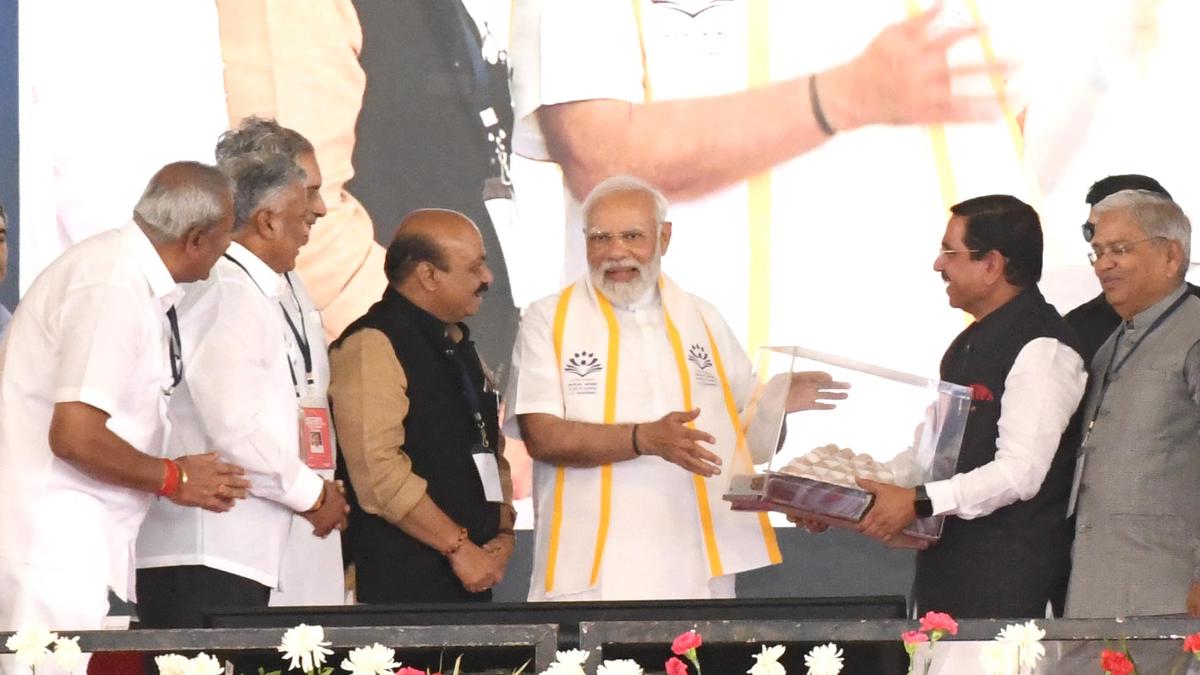 Infrastructure is being created to serve all people and not based on political calculations, says PM Modi