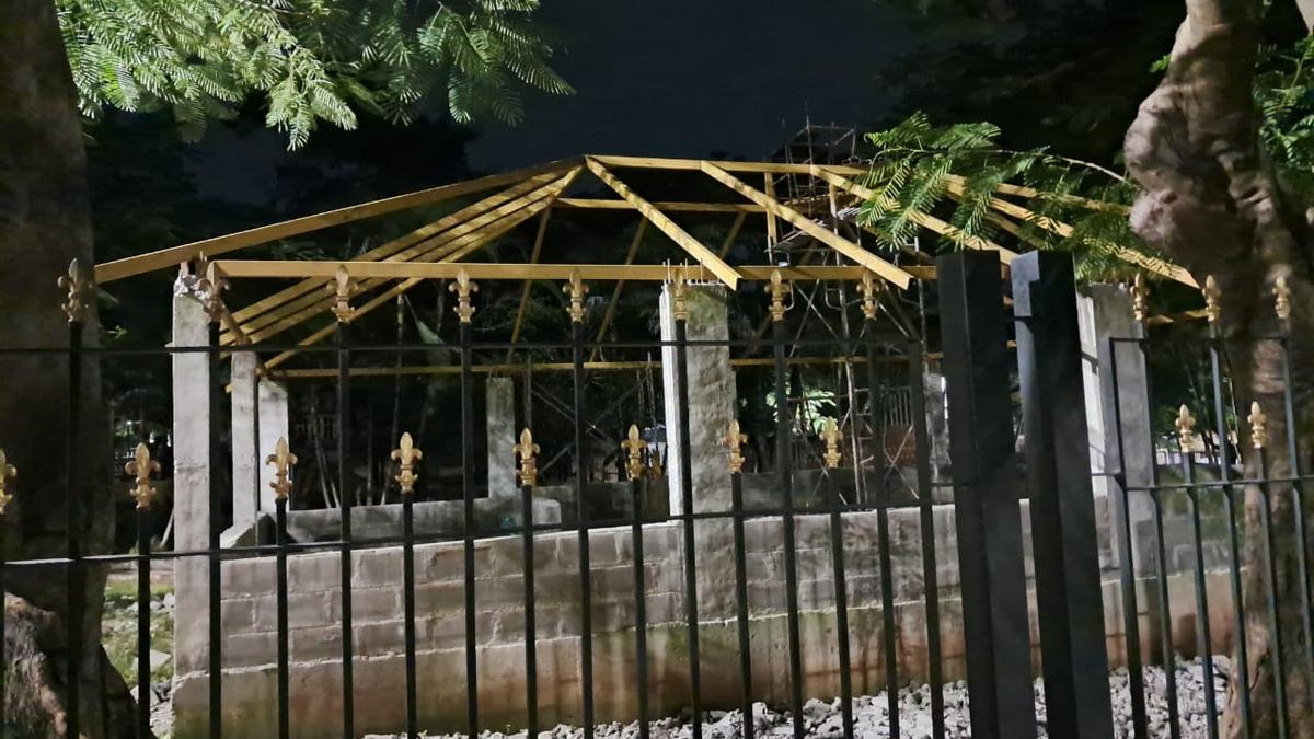 Construction in park riles activists who fear erosion of lung space in Mysuru 