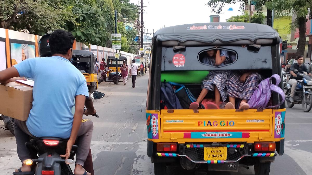 Public urges crackdown on overcrowded school autorickshaws in Salem