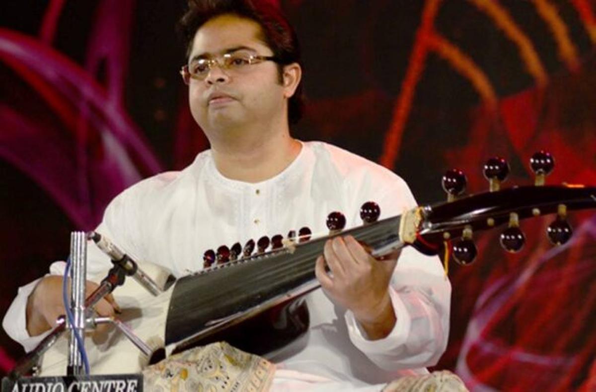 Sarod artiste Abir Hussain.