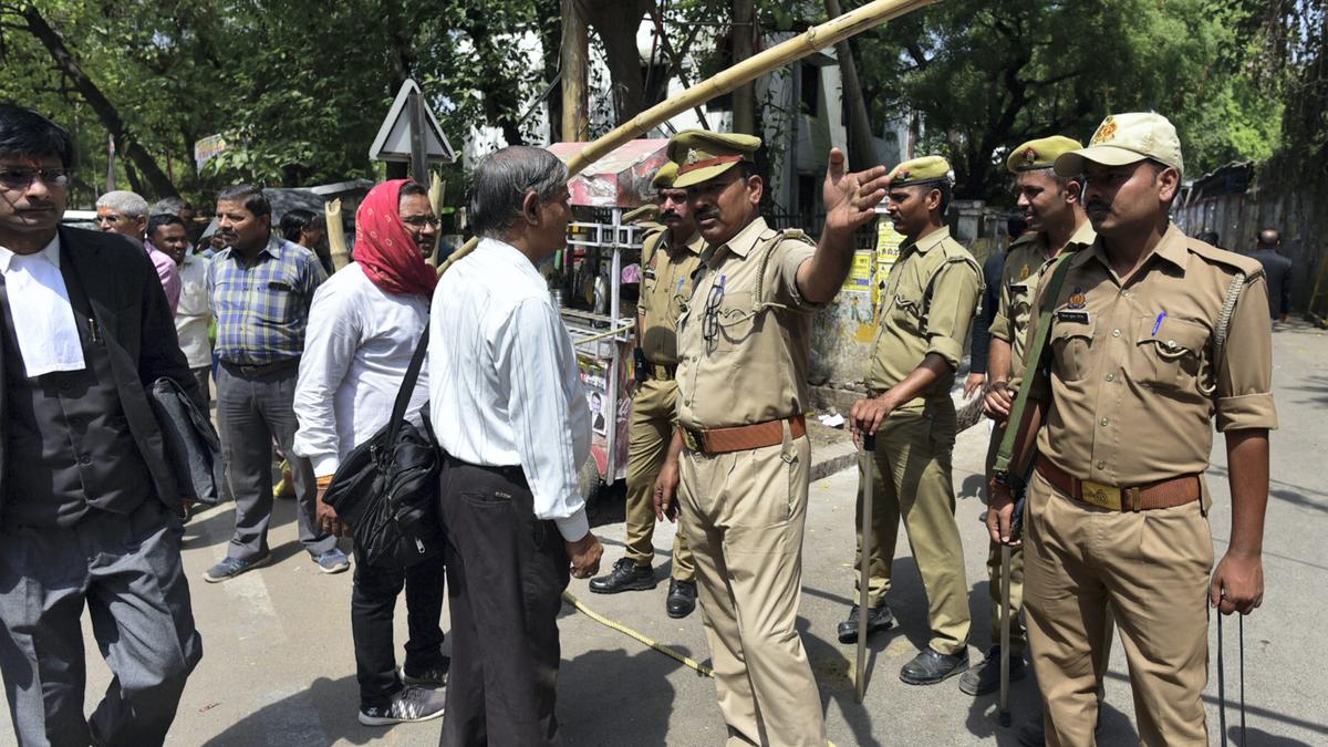 Atiq Ahmed killing | Accused produced in court; police seek 7-day custody