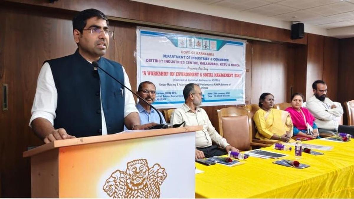 Kalaburagi MSME entrepreneurs sensitised on environment, social management under RAMP scheme