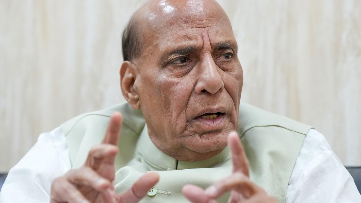 JMM-led alliance in neck-deep corruption, exploiting people: Rajnath Singh