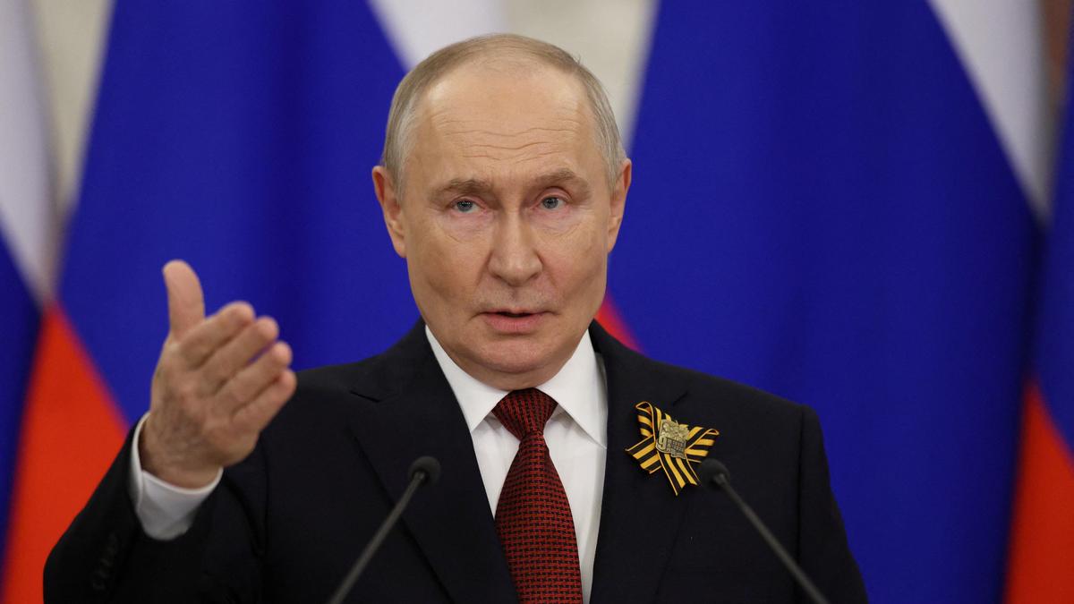 Putin says Ukraine war winding down, blasts West for backing Kyiv