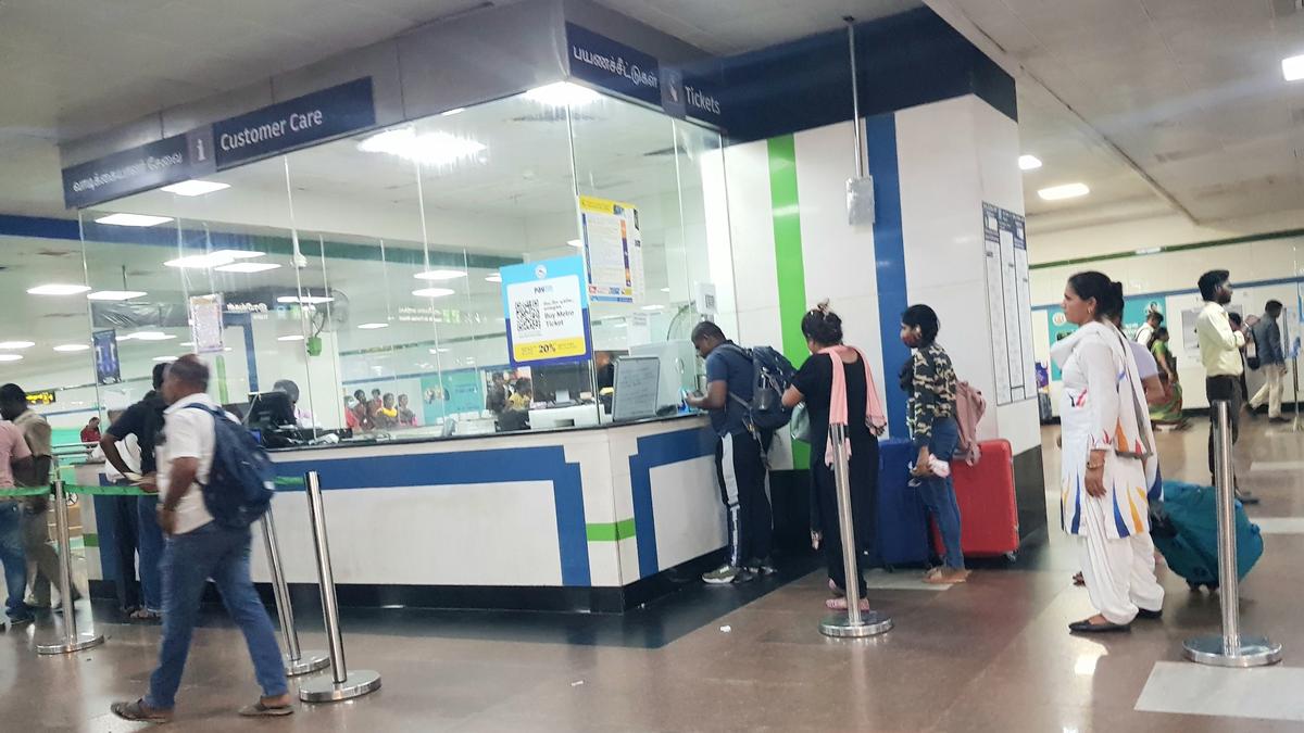 Chennai Metro Rail’s direct train from Central station to airport cancelled for the day, due to technical glitch
