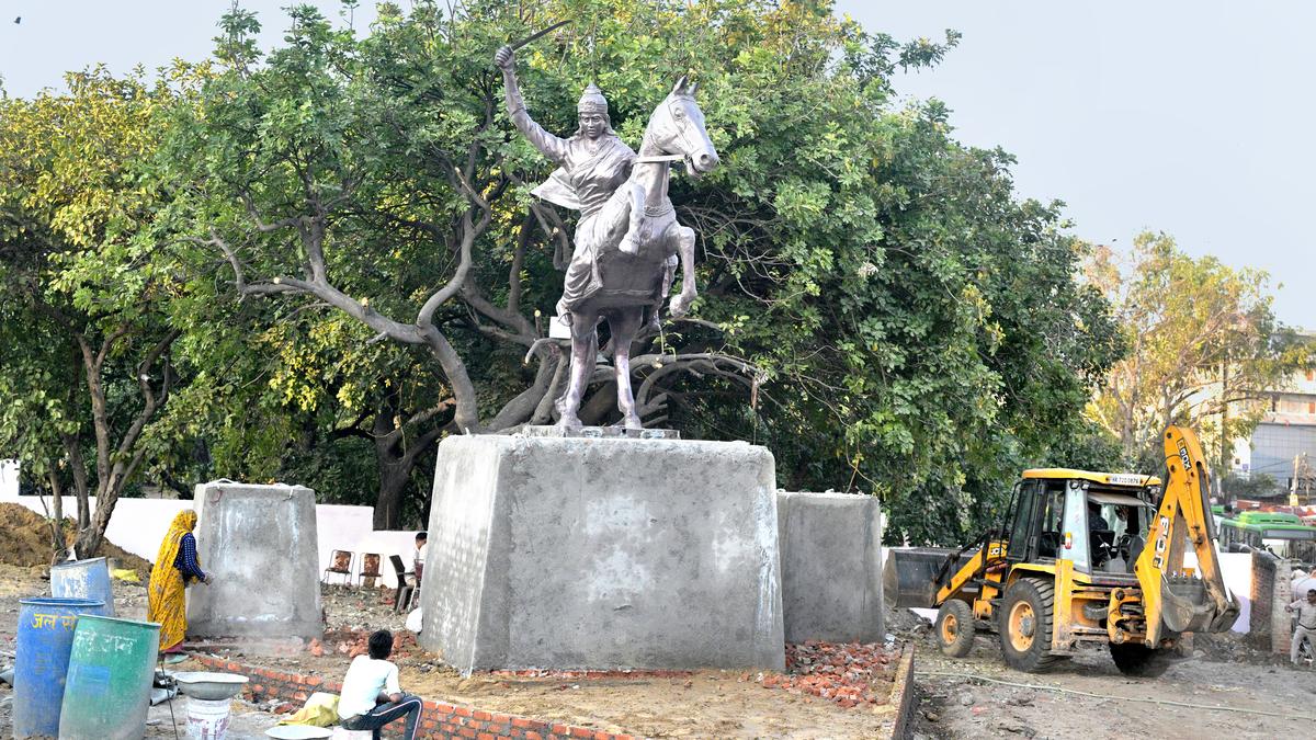 After four years and two court battles, the Queen of Jhansi finds a new home in Delhi