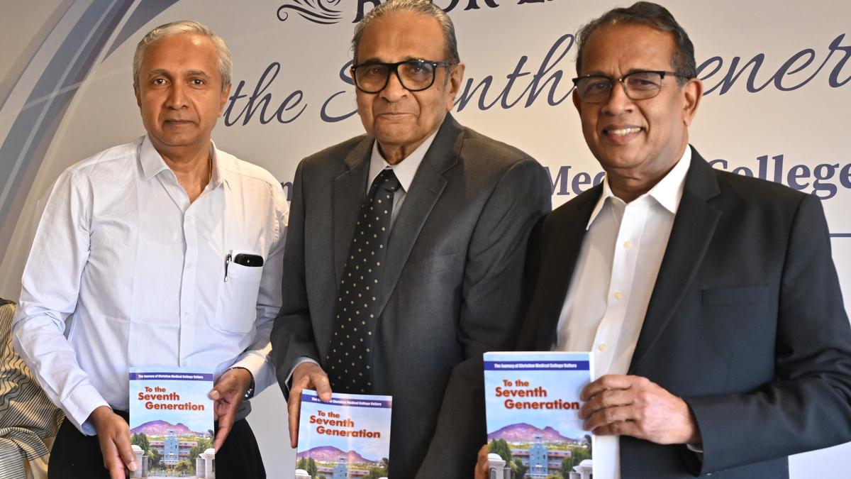 Book on CMC Vellore launched in city