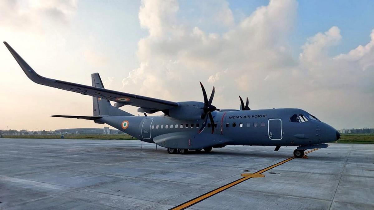 First C-295 aircraft inducted into Indian Air Force
