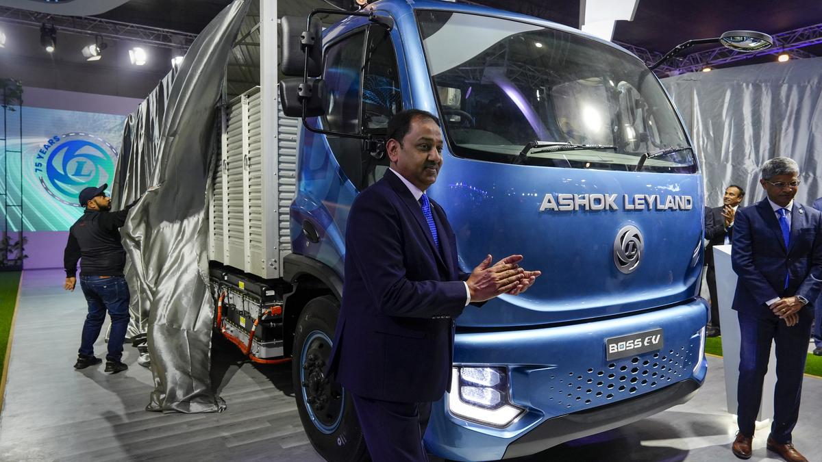 Ashok Leyland sales grew 10 in April The Hindu
