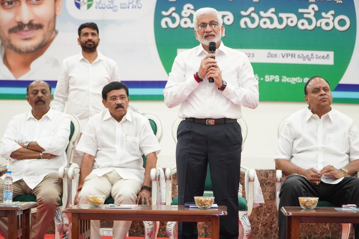 Vijaya Sai Reddy states that YSRCP will highlight Naidu’s performance and alleged corruption in upcoming polls