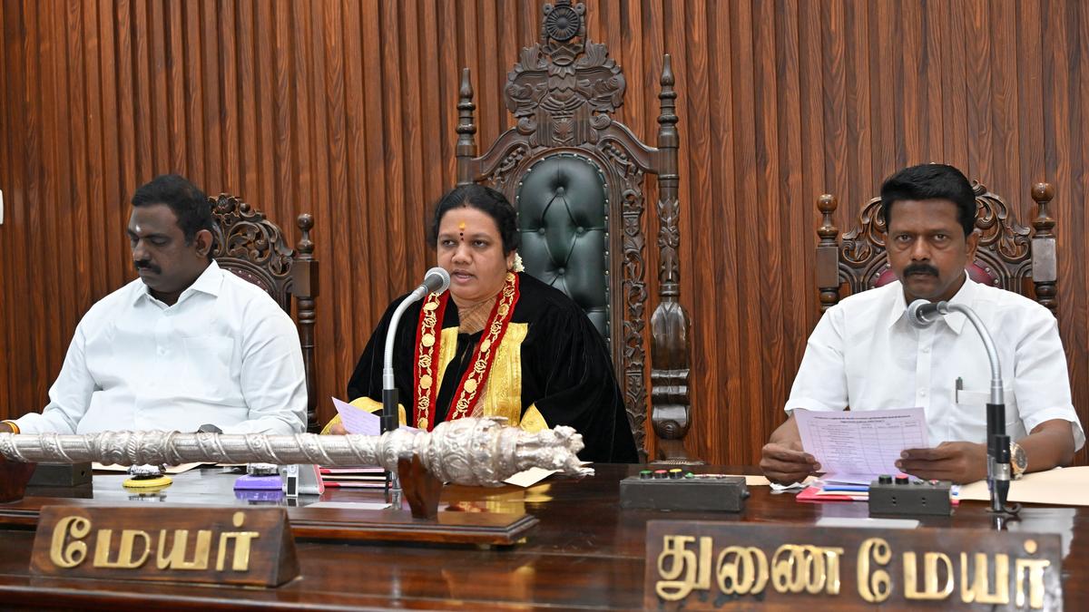 Bad state of roads in Madurai dominates Corporation Council meeting