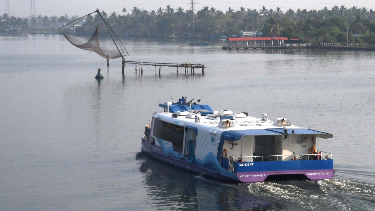20 lakh commuters travelled in Kochi Water Metro in a year
