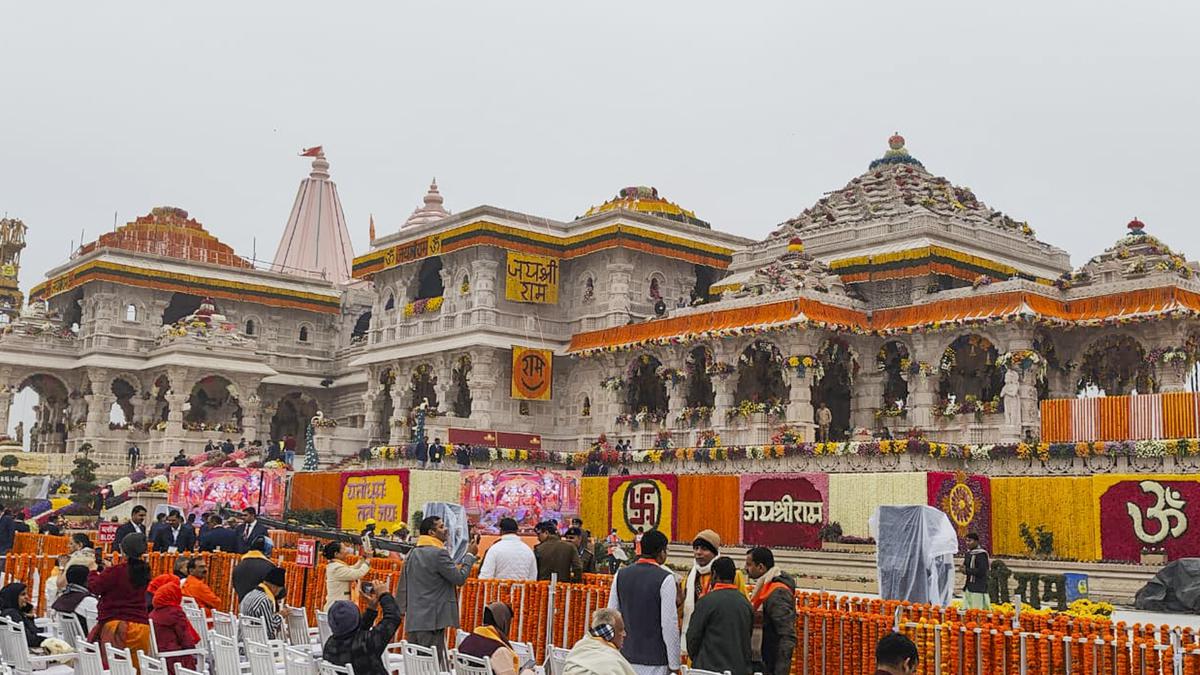 Ram Temple Consecration Where To Watch Ram Mandir Inauguration Live The Hindu