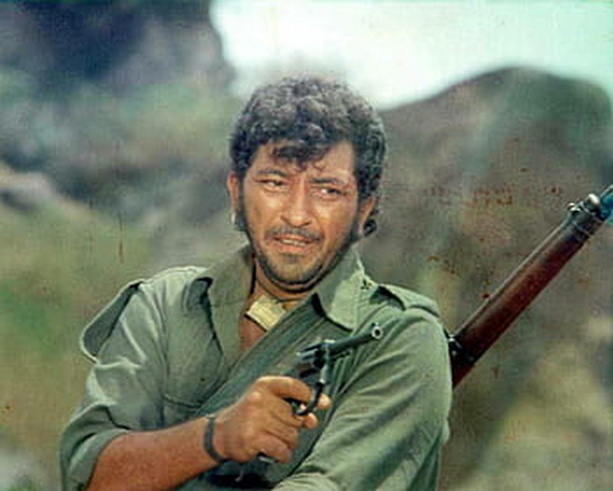Amjad Khan as the inimitable Gabbar Singh