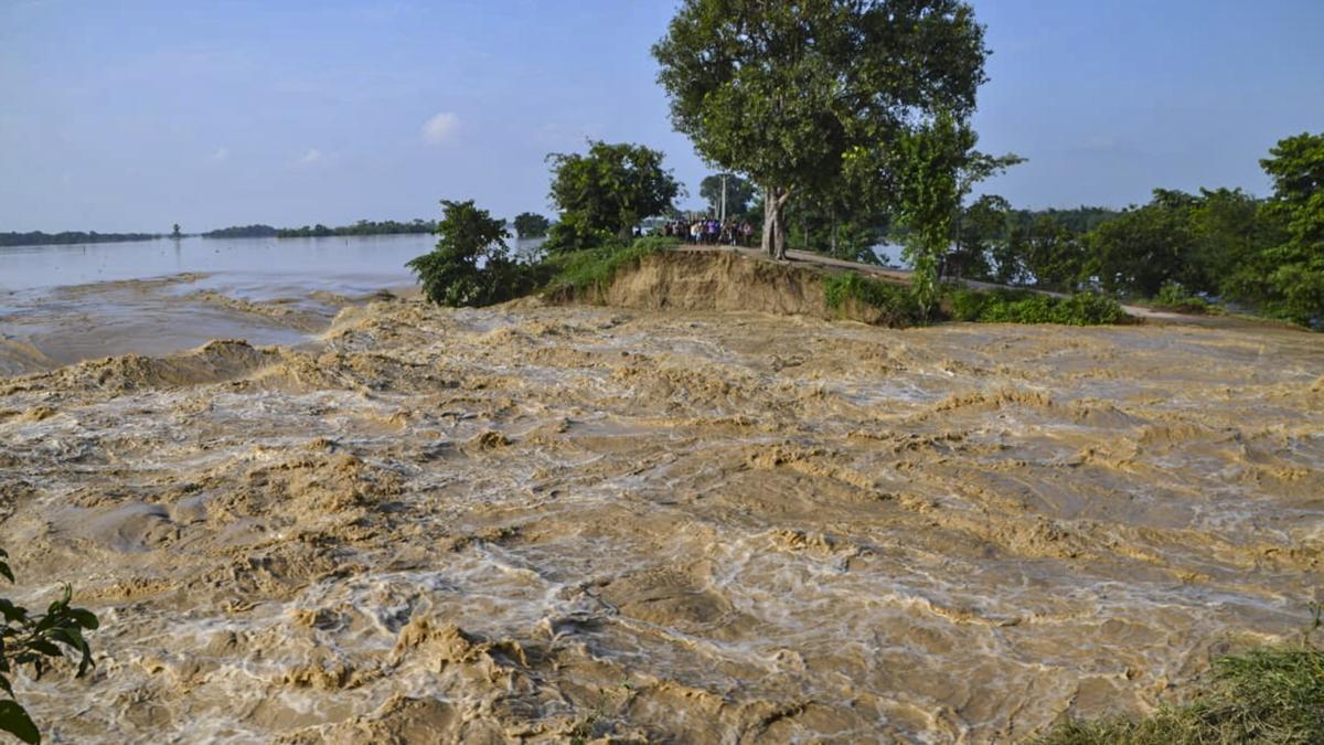 Water level in Bihar rivers recede but flood woes continue