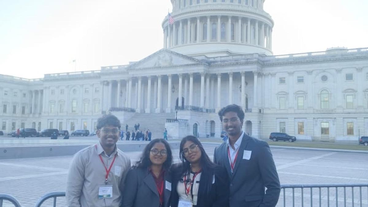 Lankapalli Bullayya faculty college students full U.S. tour, name it nice studying expertise
