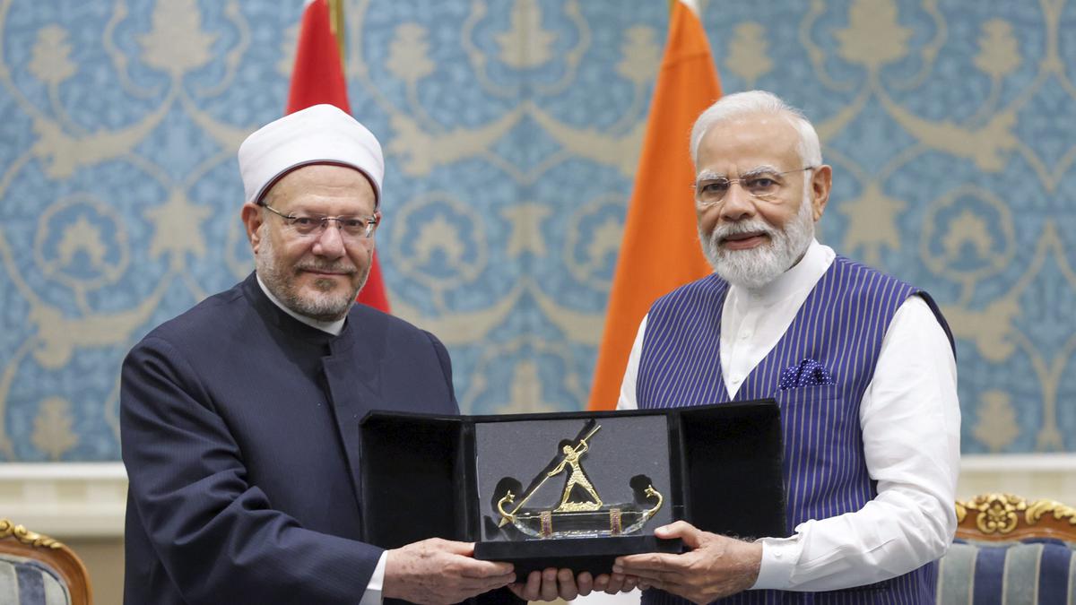 PM Modi meets Egypt's Grand Mufti, discusses countering extremism, radicalisation
