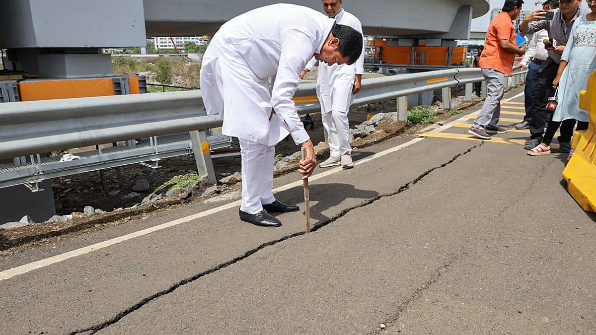 Within six months of opening, road to India’s longest sea bridge develops cracks