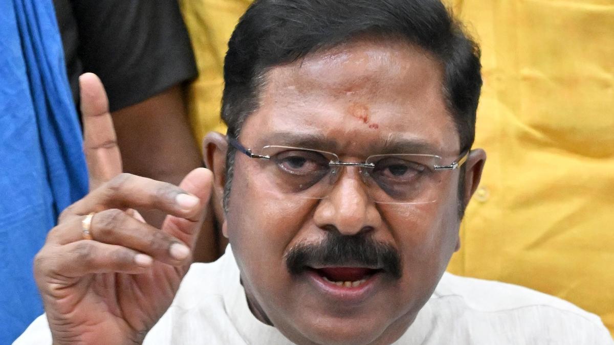 Will seek CBI probe if AIADMK or AMMK legislators are made Ministers: Dhinakaran