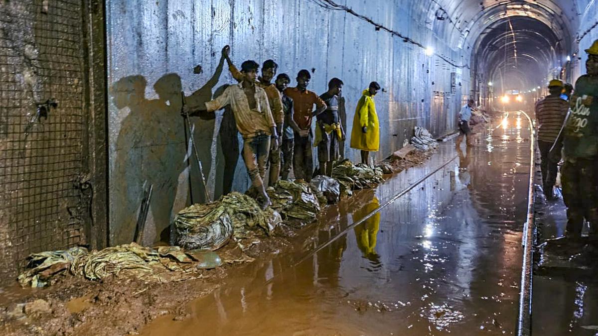 Waterlogging in Goa tunnel disrupts trains on Konkan Railway route, passengers stranded