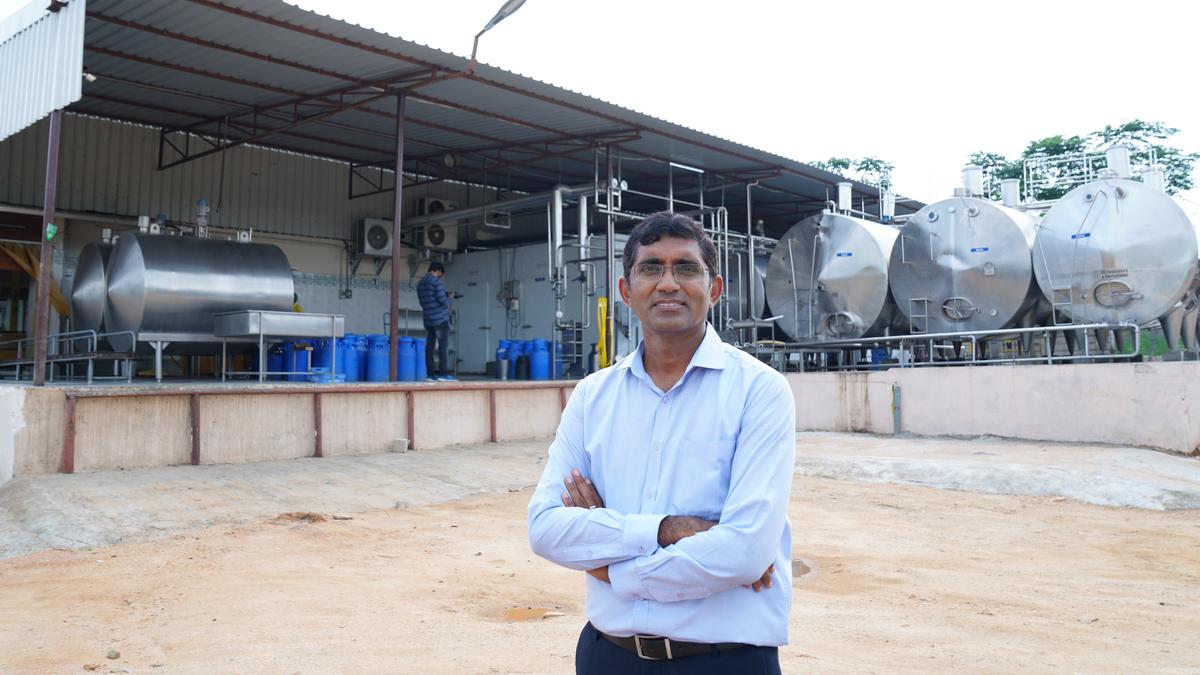 Hyderabad’s techie Kishore Indukuri shifted gears to supplying adulterant-free milk