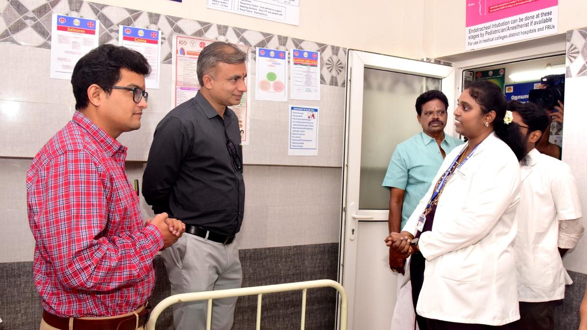 NQAS team checks facilities, services at Ramalinga Nagar UPHC in Tiruchi