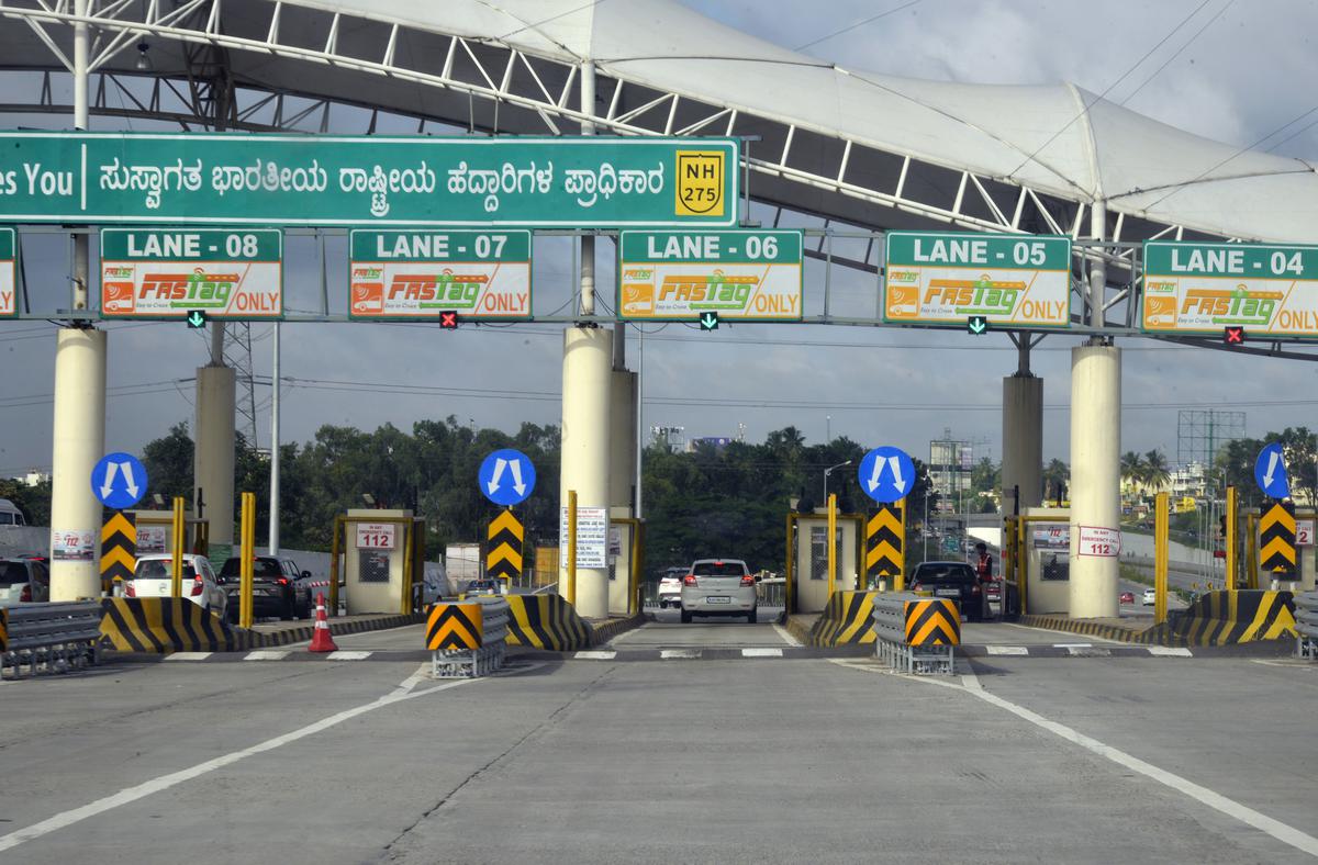 Trial of satellite-based toll collection on Bengaluru Mysuru expressway - The Hindu