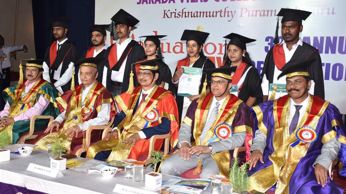 32nd graduation day of Sarada Vilas College of Pharmacy held