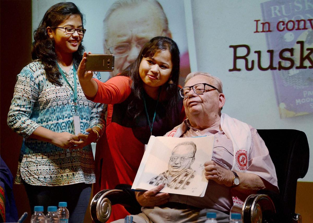 Ruskin Bond has always been a very accessible writer Ruskin Bond has always been a very accessible writer