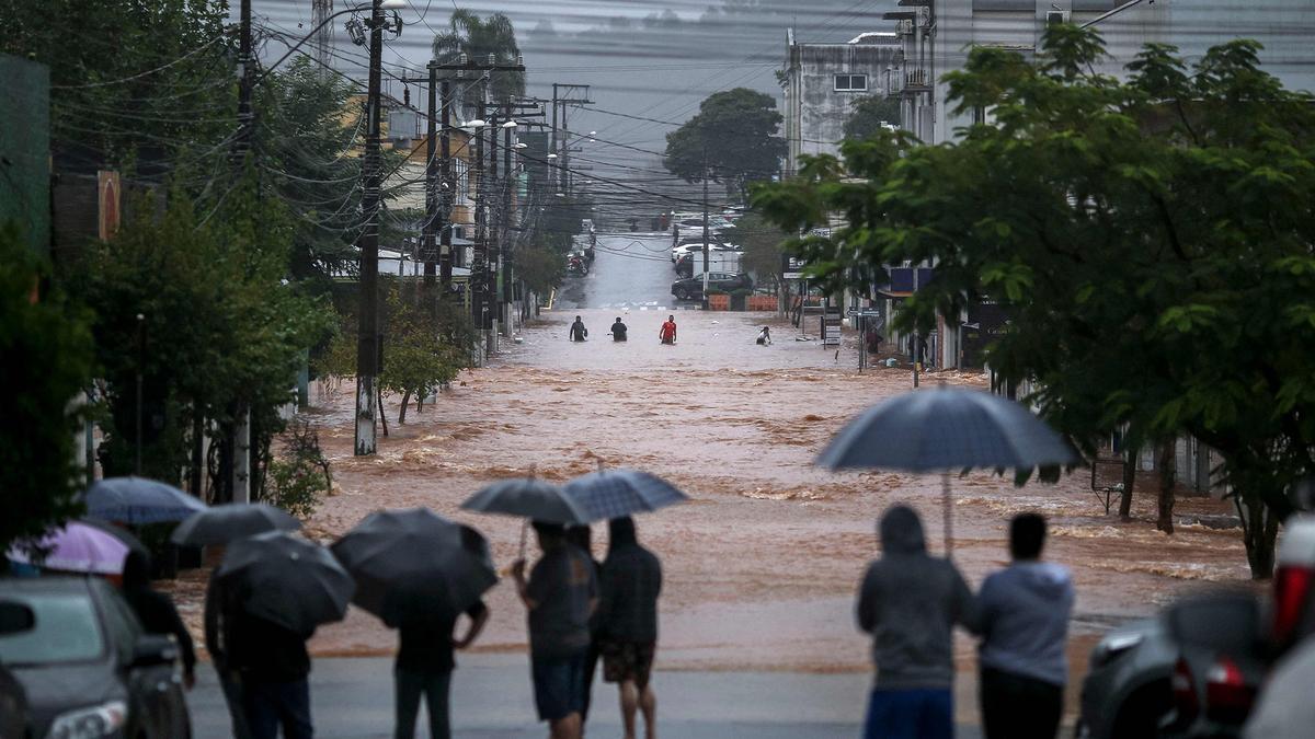 Dams strain as water, death toll keep rising in south Brazil