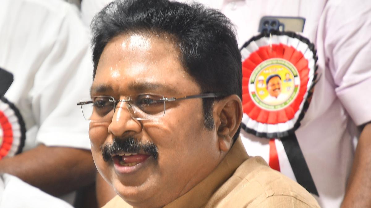 Dhinakaran calls for expeditious execution of repairs to Sornavur anicut
