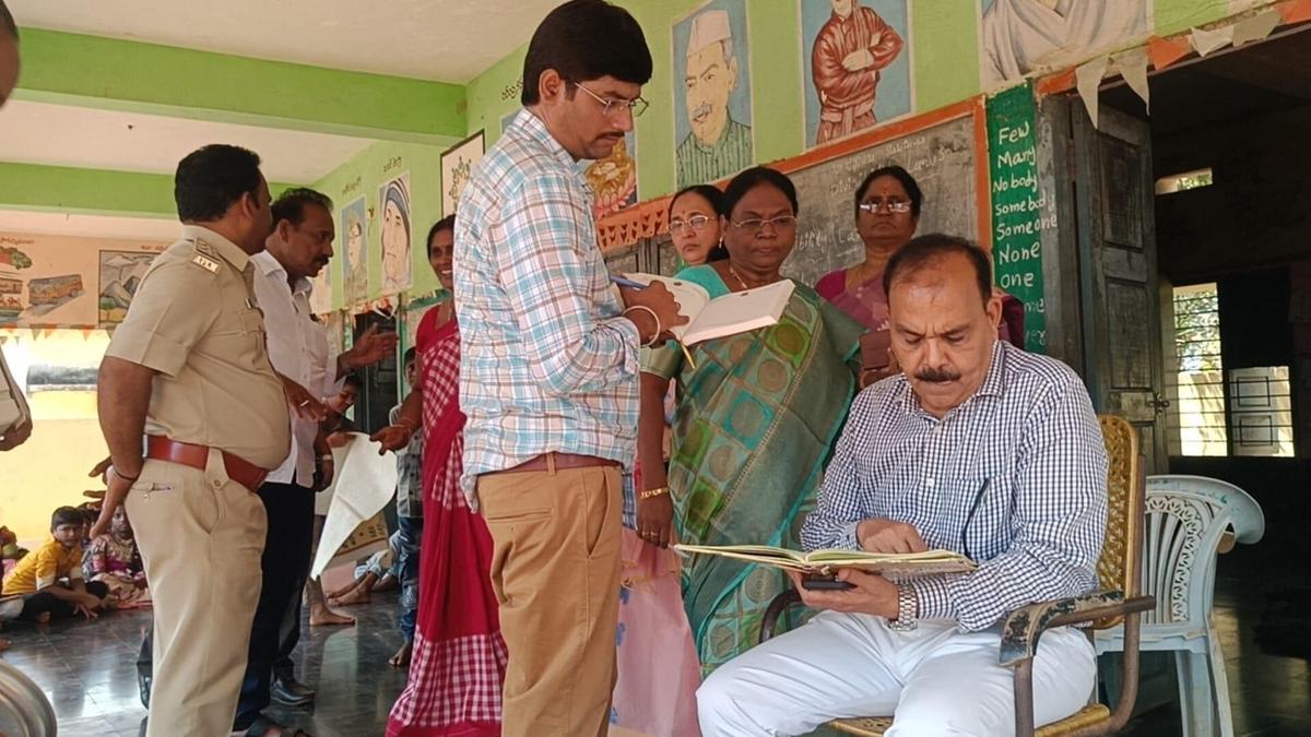 Food Commission member issues show cause notices to Anganwadi, ZPHS staff in Nellore for irregularities