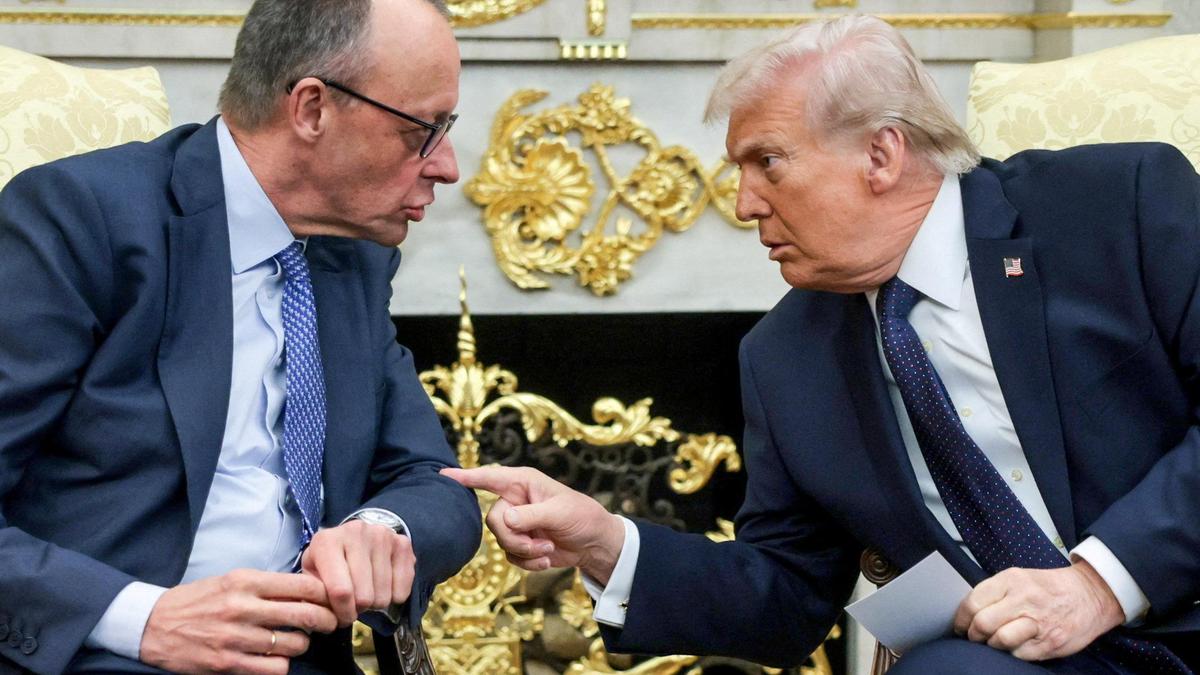 Trump in fresh attack on Germany's Merz over Iran