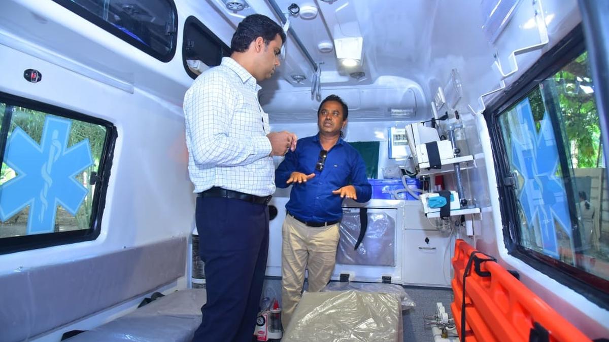 Advanced Life-Support ambulance launched in Puttaparthi