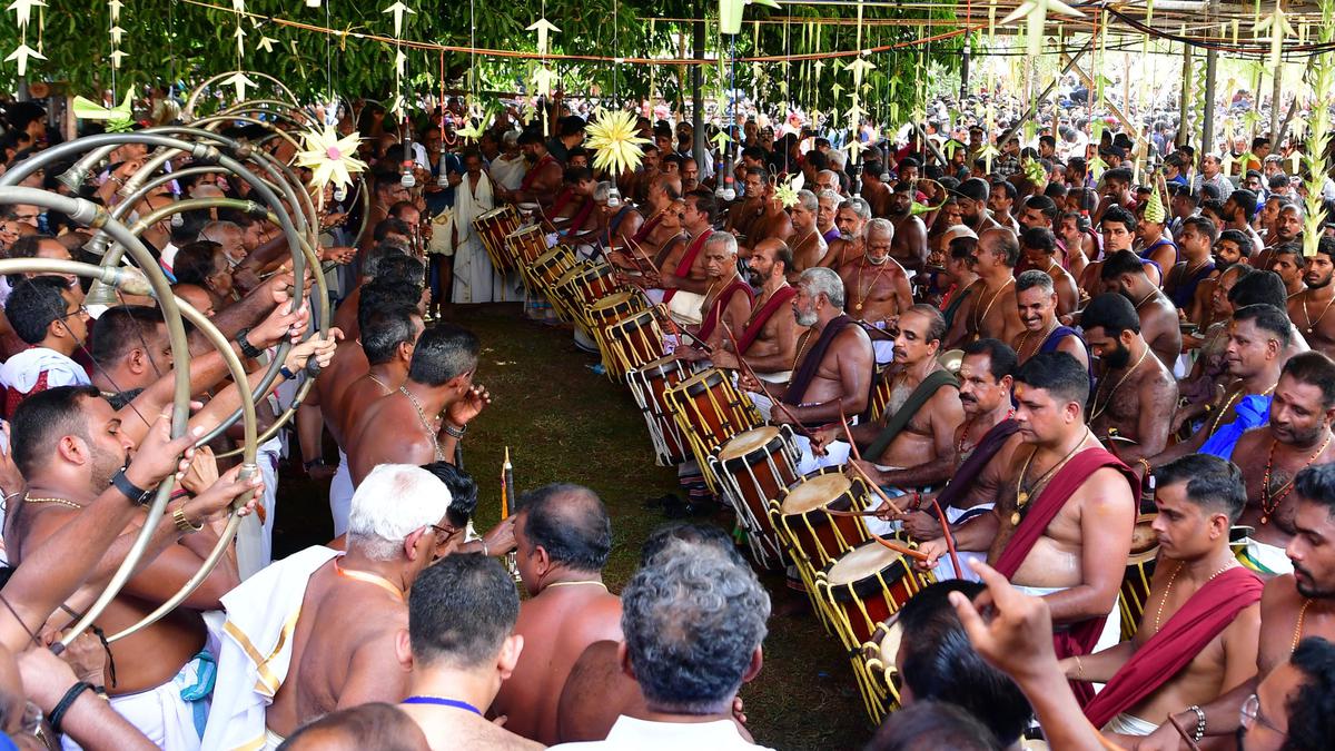 Ensemble casts a magical spell on lakhs on Thrissur Pooram grounds