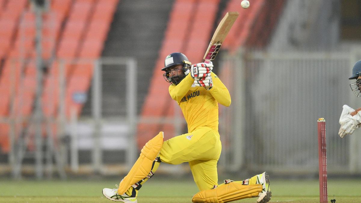 Sai Kishore, Tamil Nadu, Tripura, Syed Mushtaq Ali, Rajasthan, Delhi, Karnataka, Saurashtra, kriket, T20, Narendra Modi, Jagadeesan, Nagarkoti, Badoni, Priyansh