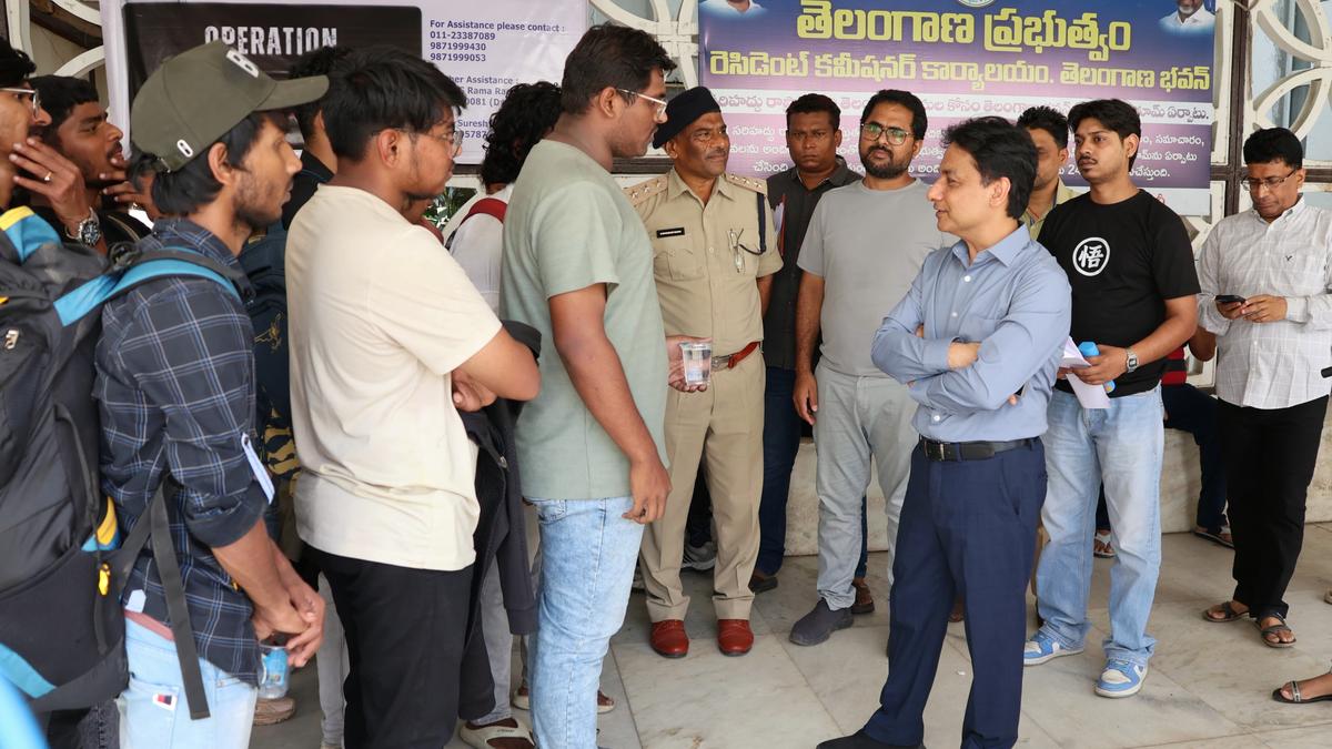 126 Telangana natives reach Delhi from affected northern States