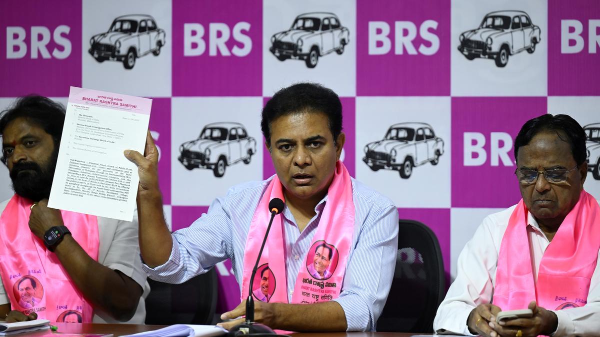 Kancha Gachibowli land devalued by ₹33.4 cr per acre; fraud planned for key Telangana govt leaders to pocket ₹10,000 cr: KTR