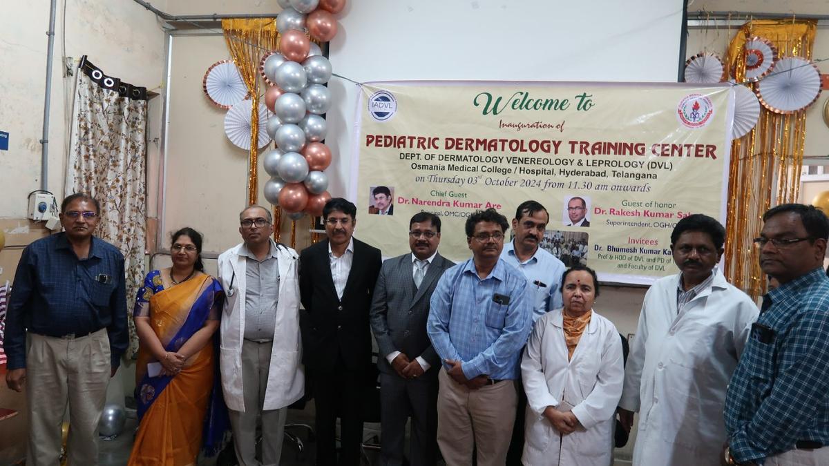 Paeadiatric dermatology training centre inaugurated at Hyderabad’s Osmania Hospital