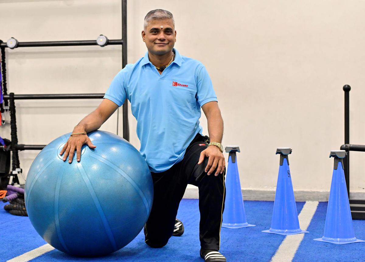   Murali at Fitzone