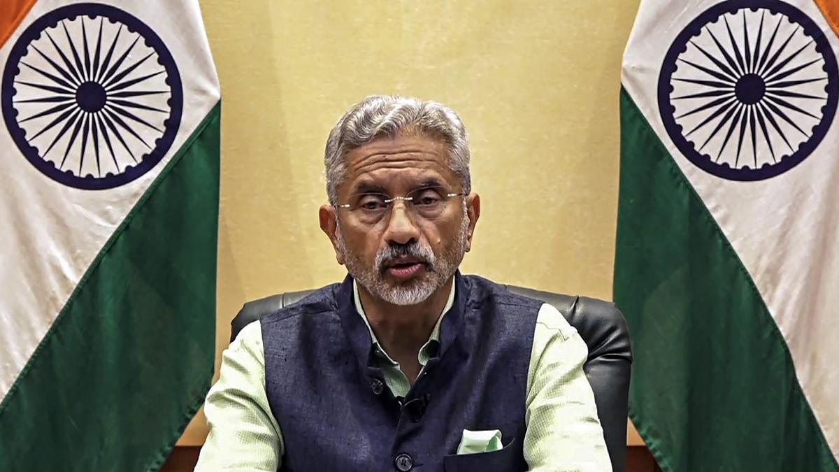 ‘High level of military tension’ with China over last three years: EAM Jaishankar