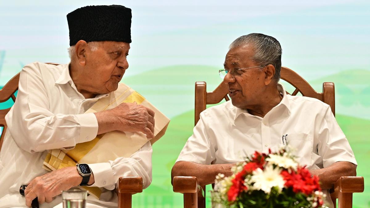 Kerala CM condemns assassination attempt on former J&K CM Farooq Abdullah