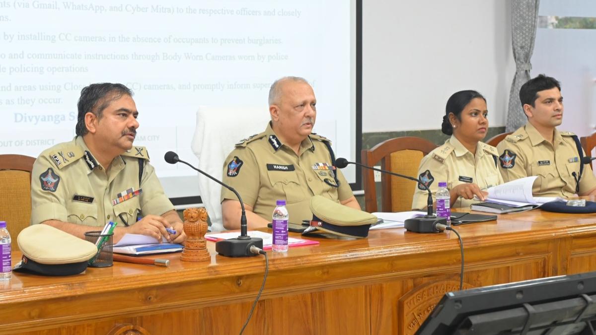 Keep a vigil on rowdy-sheeters and their activities, DGP tells police officials in Visakhapatnam