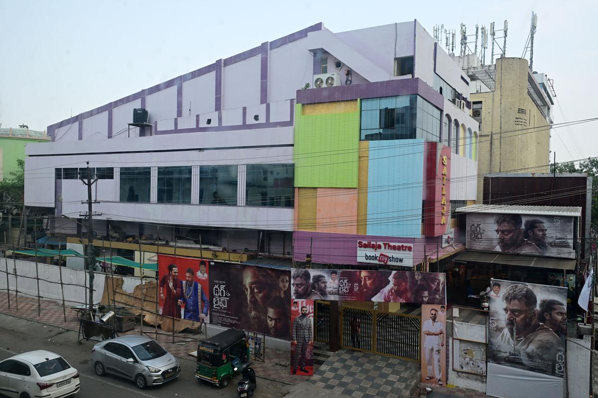 
To be in the race with multiplexes, Sailaja Theatre in Vijayawada was renovated to offer more amenities to the audience.