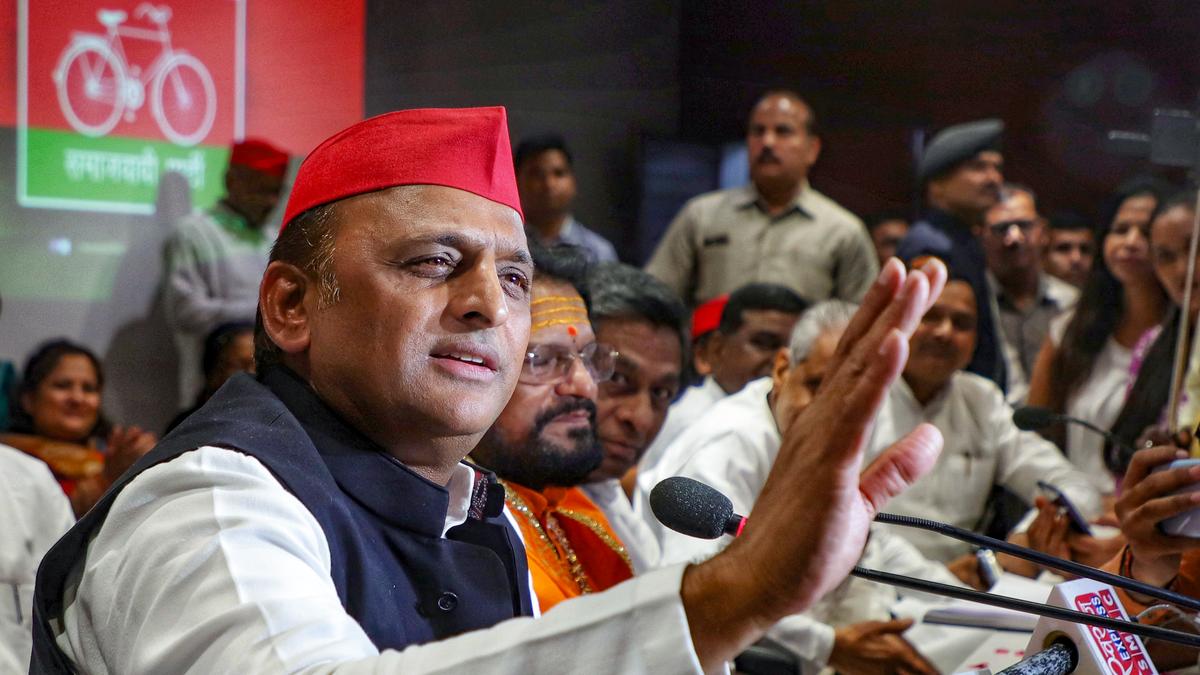 Samajwadi Party pledges caste survey, free power in its list of ‘firm promises’ for MP polls