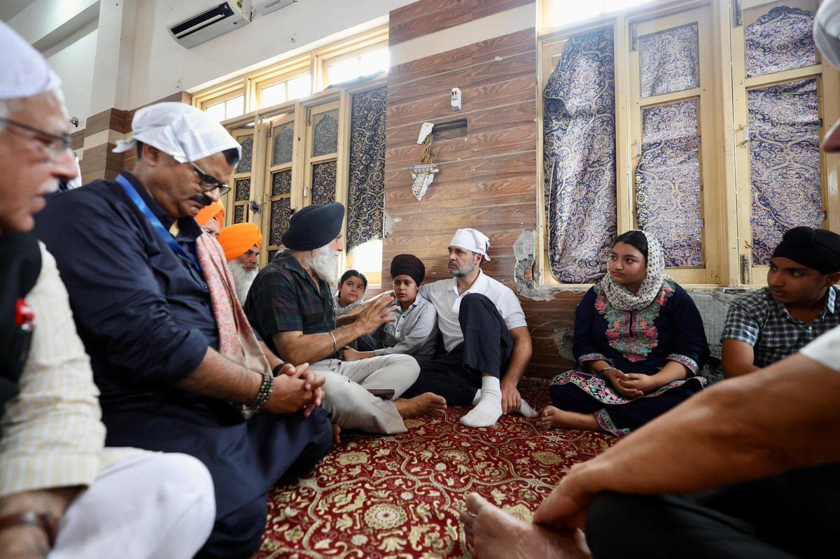 Rahul Gandhi visits Poonch's shelling-hit missionary school, seminary, and  gurdwara - The Hindu