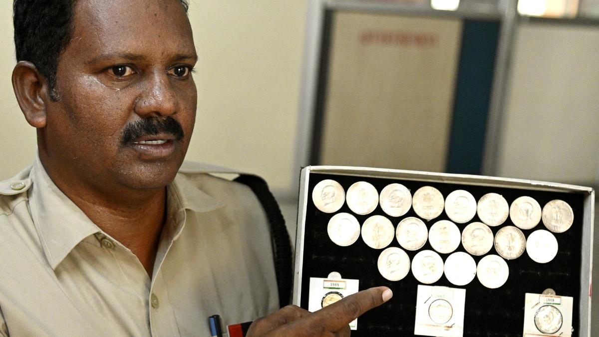 Head constable’s rare coin collection piques interests
