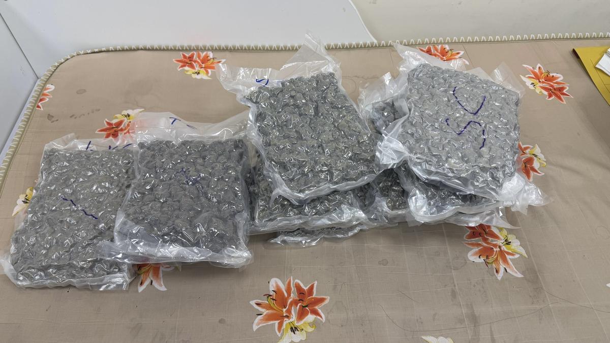 DRI seizes 12 kg hydroponic weed worth ₹12 crore at Hyderabad airport