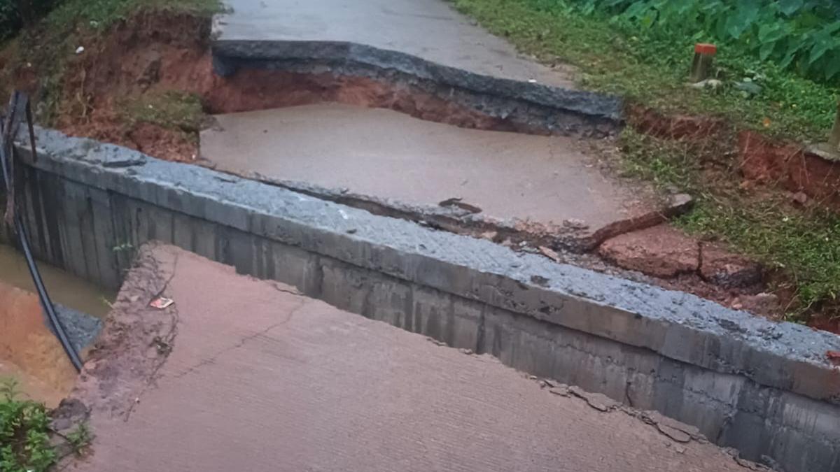 Heavy rain causes havoc in Venoor and Hosangady in Dakshina Kannada district of coastal Karnataka